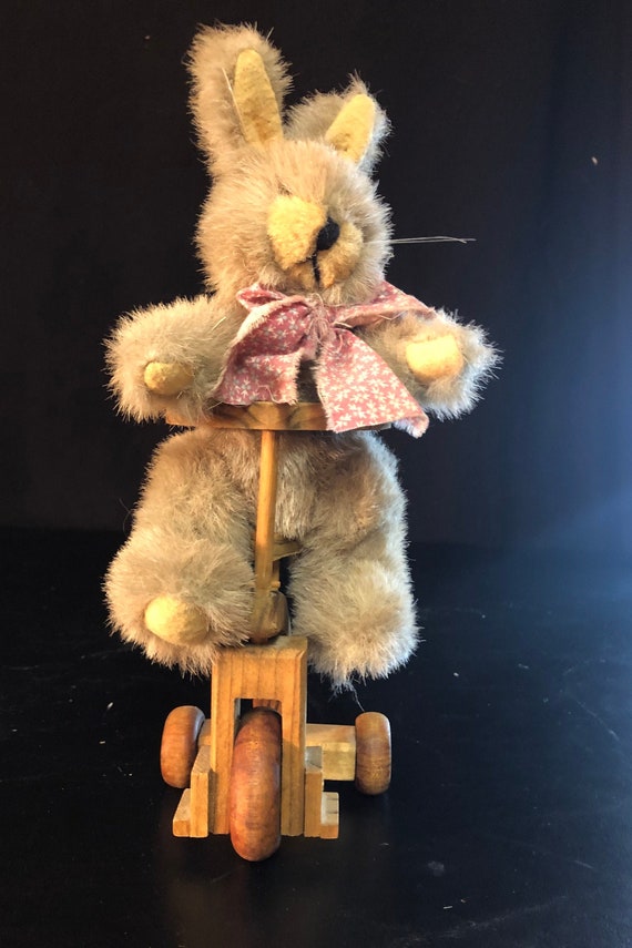 wooden bunny trike