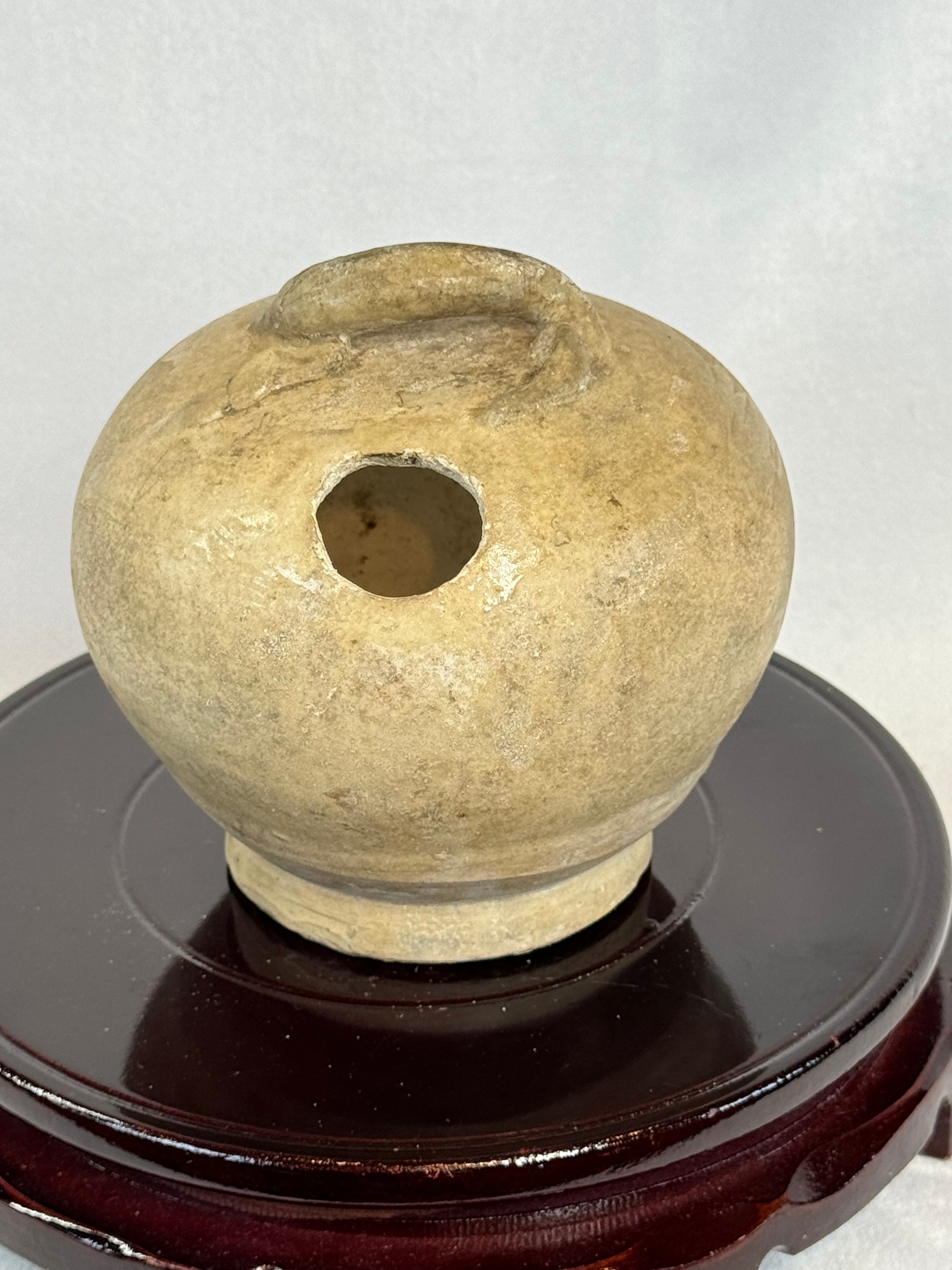 ベトナムのアンティーク陶器の石灰壺。15～16 世紀。 - Etsy 日本