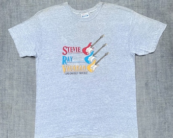 1989 Stevie Ray Vaughan Tour T-shirt Size Large - Etsy