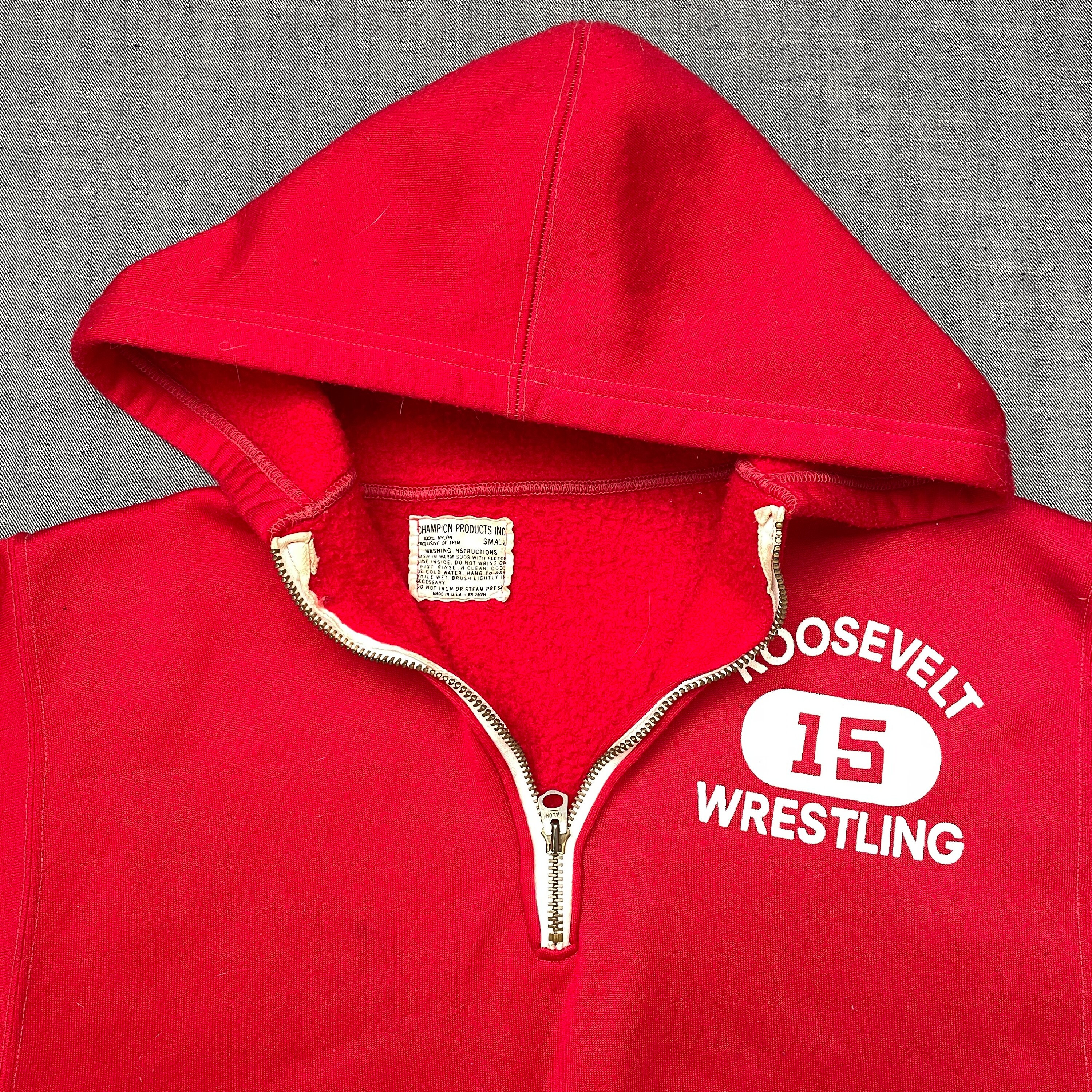 トップス Champion / 60's harf sleeves sweat Vintage 1960s Champion Running Man University of Minnesota