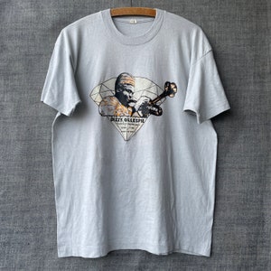 Vintage Dizzy Gillespie American Jazz Music Promo T-shirt Vintage Dizzy Gillespie American Jazz Music Promo T-shirt
