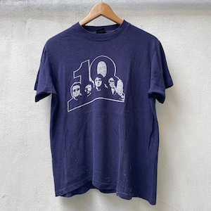 Vintage 70s The Beatles Rock Band T-Shirt, 10th Anniversary Promo Tee, Single Stitch Graphic Shirt, Cotton Retro Music Top