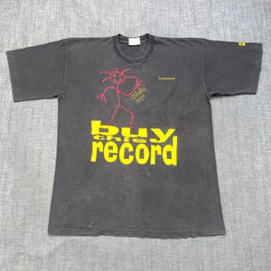 Vintage 90s Syndicate band Tee Cinemascope Indie Rock Graphic