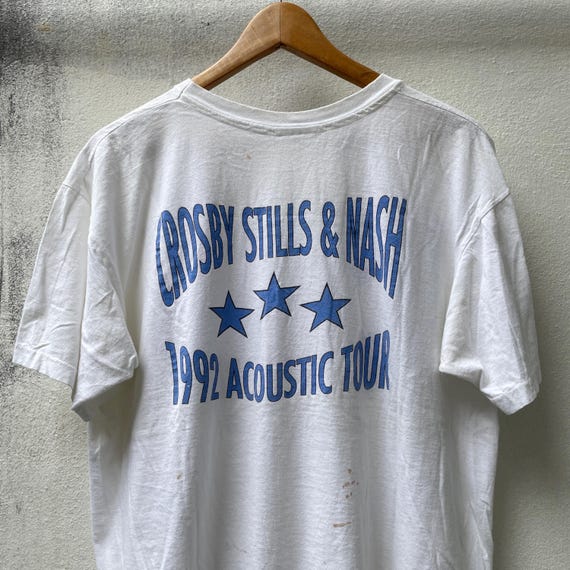 90年代ヴィンテージ クロスビー・スティルス・ナッシュバンドTシャツ