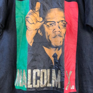 vintage malcolm x tee