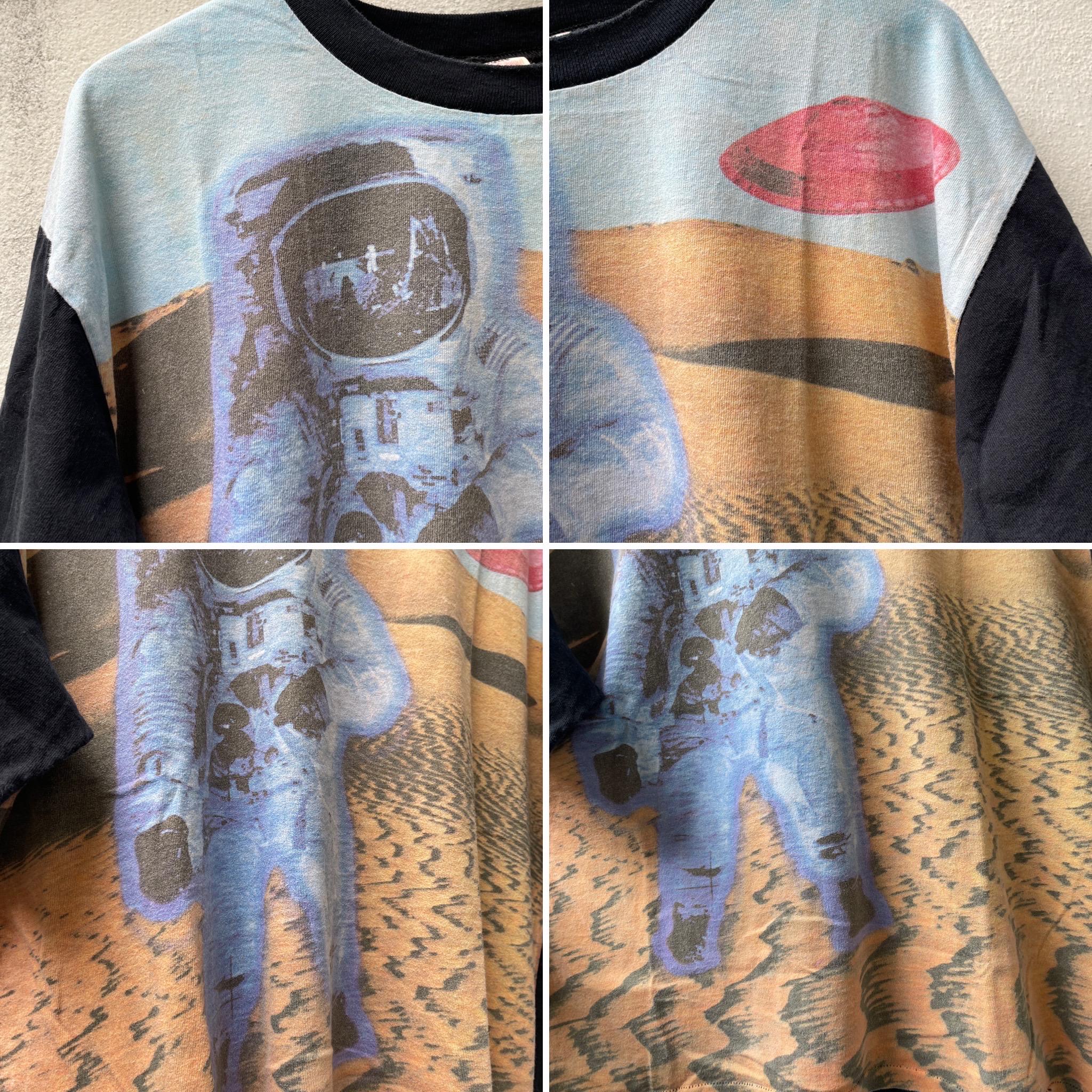 【90s ARCHAIC SMILE】希少　Tシャツ　usa製　vintage Archaic Smile Rare Vintage 90s Christ T-Shirt Guns Axel Rose L