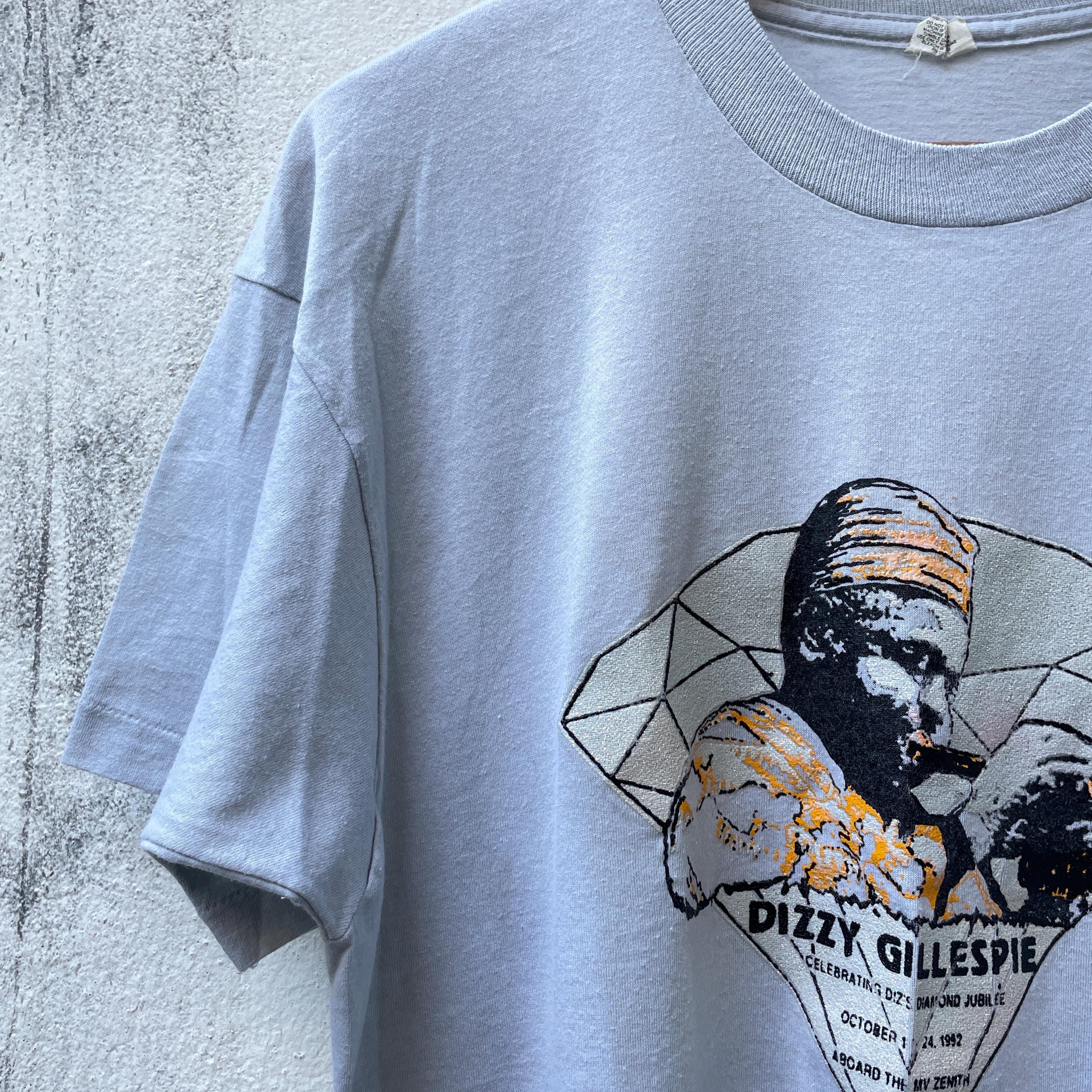Vintage 80s Dizzy Gillespie T-shirt, Diamond Jubilee Jazz Music 