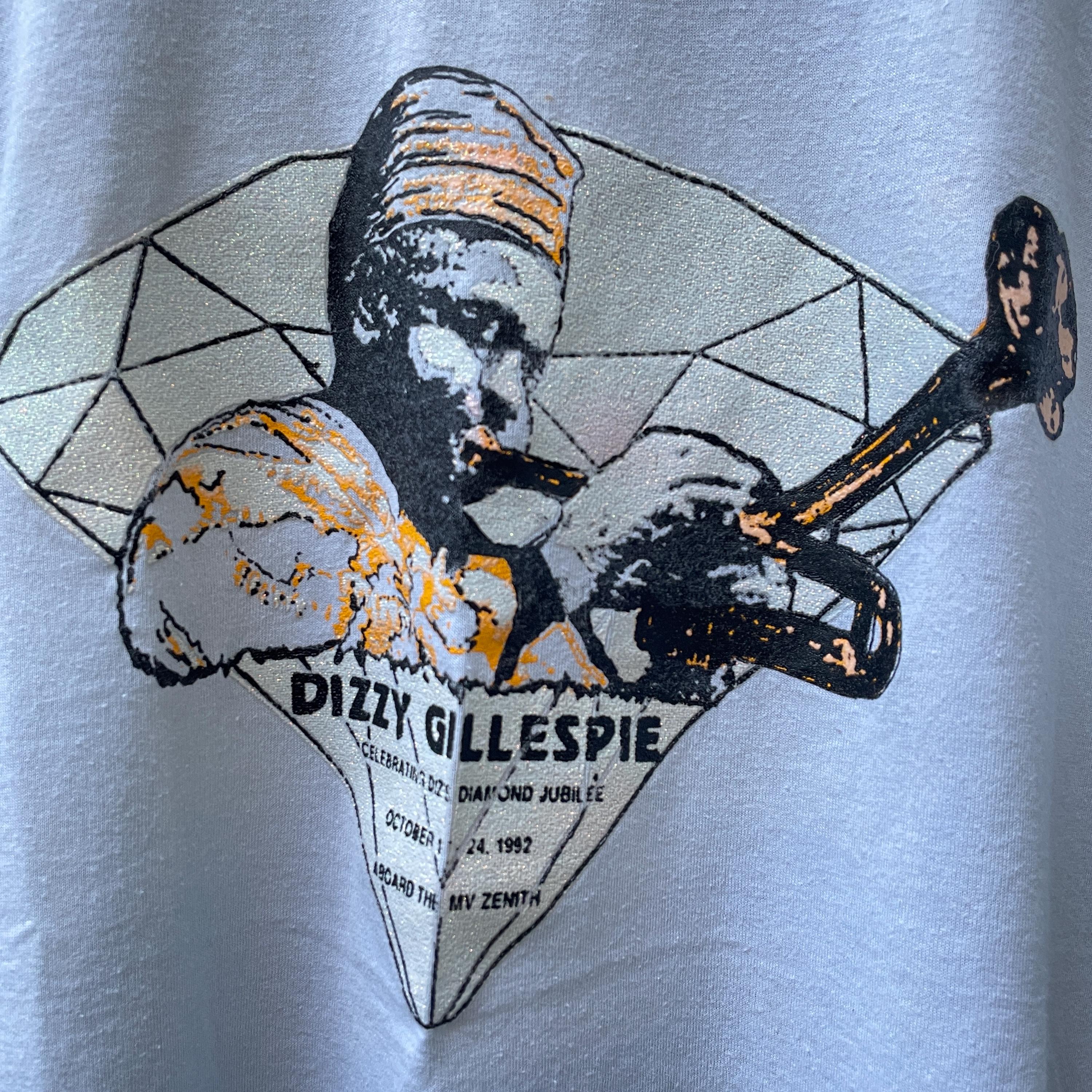 Vintage 80s Dizzy Gillespie T-shirt, Diamond Jubilee Jazz Music 