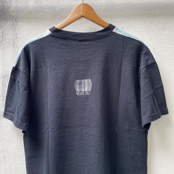 Vintage 90s Graphic T-shirt, Archaic Smile Overprint, Single