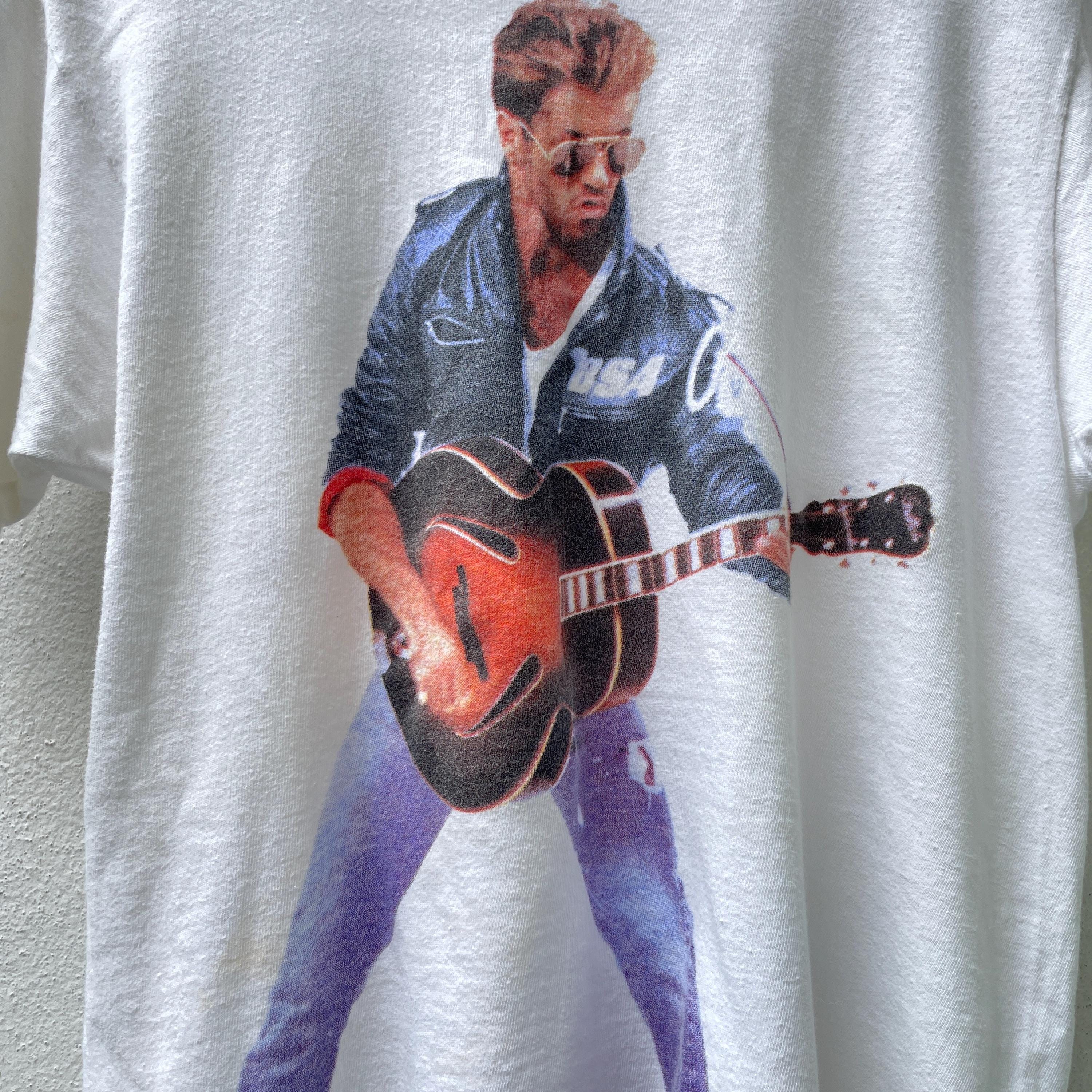 80年代ヴィンテージ ジョージ・マイケル フェイスツアーTシャツ 