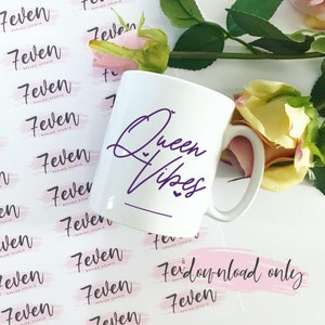 Queens Jubilee, Queens Platinum Jubilee 2022, SUBLIMATION 10oz MUG TEMPLATE, Digital Download, Mug Template, Jubilee Template, Mug Design