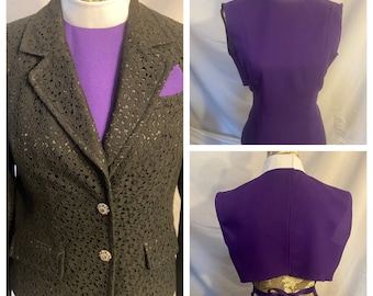 Women&#39;s Clergy Shirt - Purple