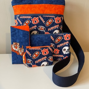 Auburn Cross Body Bag with Accessory Pouches