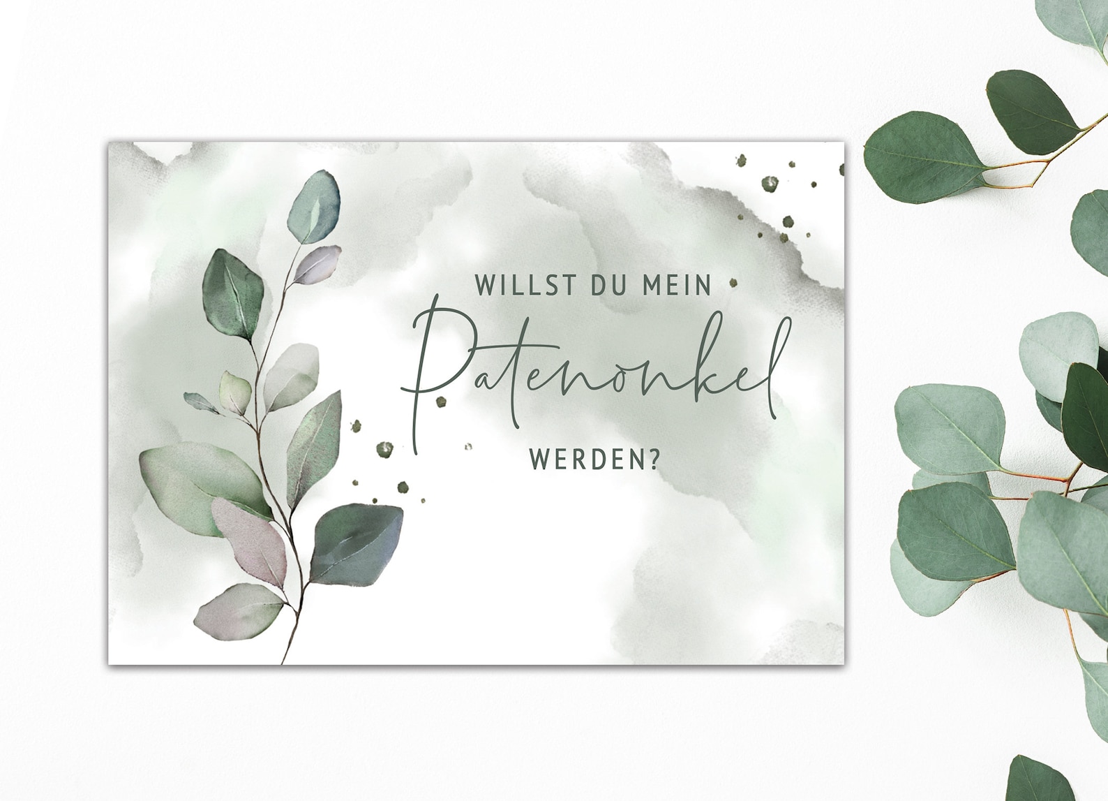Patenonkel Willst Du Mein Patenonkel Werden Karte - Etsy New Zealand