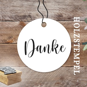 Stempel Danke, vielen Dank, Dankeskarten, Danksagung, Gastgeschenke, Herzlichen Dank