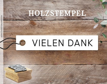 Stempel Vielen Dank, Danke, Dankeskarten, Danksagung, Gastgeschenke, Herzlichen Dank