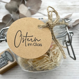 Stempel Ostern im Glas, Frohe Ostern, Schöne Ostern, Hase, Osterhase, handmade, DIY Karten, Ostergruß