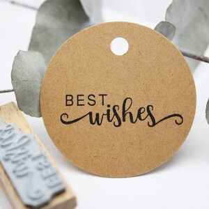 Stempel Best wishes