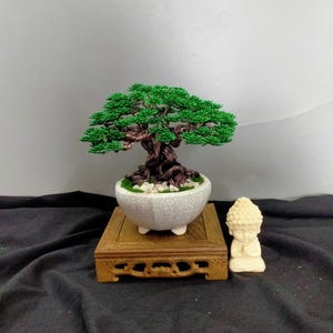 Mothers Day Gifts, Decoration of the Living Room, Sculpture Bonsai Tree, Zen Garden Tree, Wire Bonsai, Christmas gift, Wire Sculpture