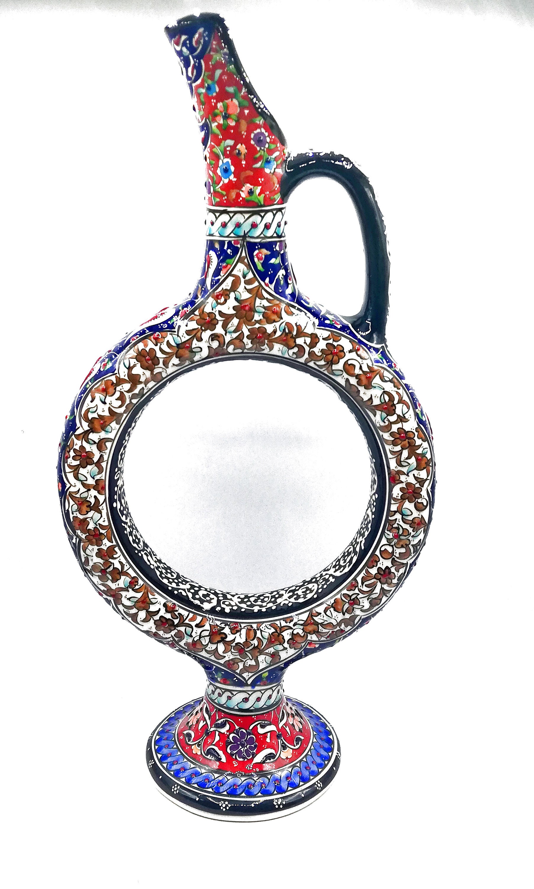 Large Unique Turkish Ceramic Hittite Jug 40 Cm 15.7 Etsy