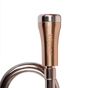 Trumpet Mouthpiece Booster. KGUBrass. Custome Made RADIUS Trumpet BOOSTER. Raw Brass Color