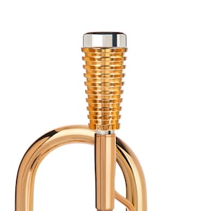 Trumpet Mouthpiece Booster KGUmusic. RADIATOR. 24K Gold Plated