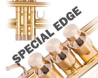 Bach Customed Heavy Trumpet Trim Kit. Special EDGE style. KGUBrass for All Stradivarius models