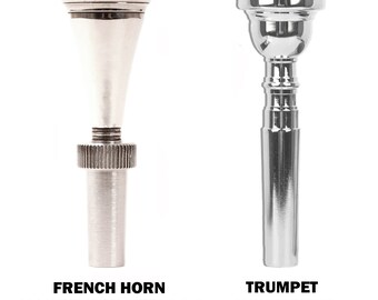 T.A.FH - Trumpet adapter for french horn mouthpiece. KGUmusic