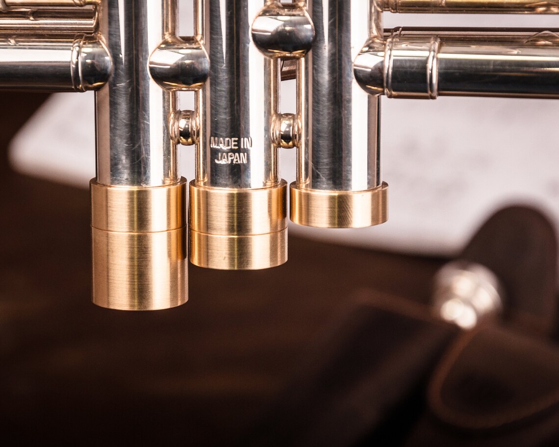Yamaha Trumpet MODULE Bottom Valve Caps. Raw Brass. Kgubrass Etsy