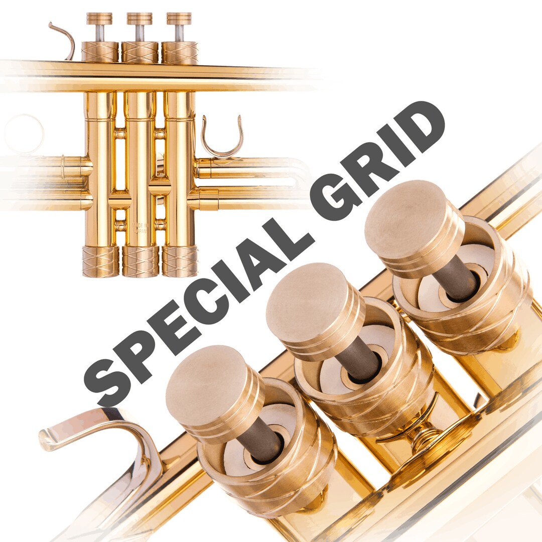 Bach Customed Heavy Trumpet Trim Kit. Special GRID Style. Etsy