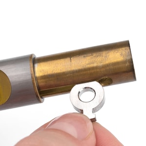 Trumpet Titanium VALVE GUIDES by KGUmusic Set of 3 for Yamaha and Bach Stradivarius. Trumpet tools and details. Valve parts