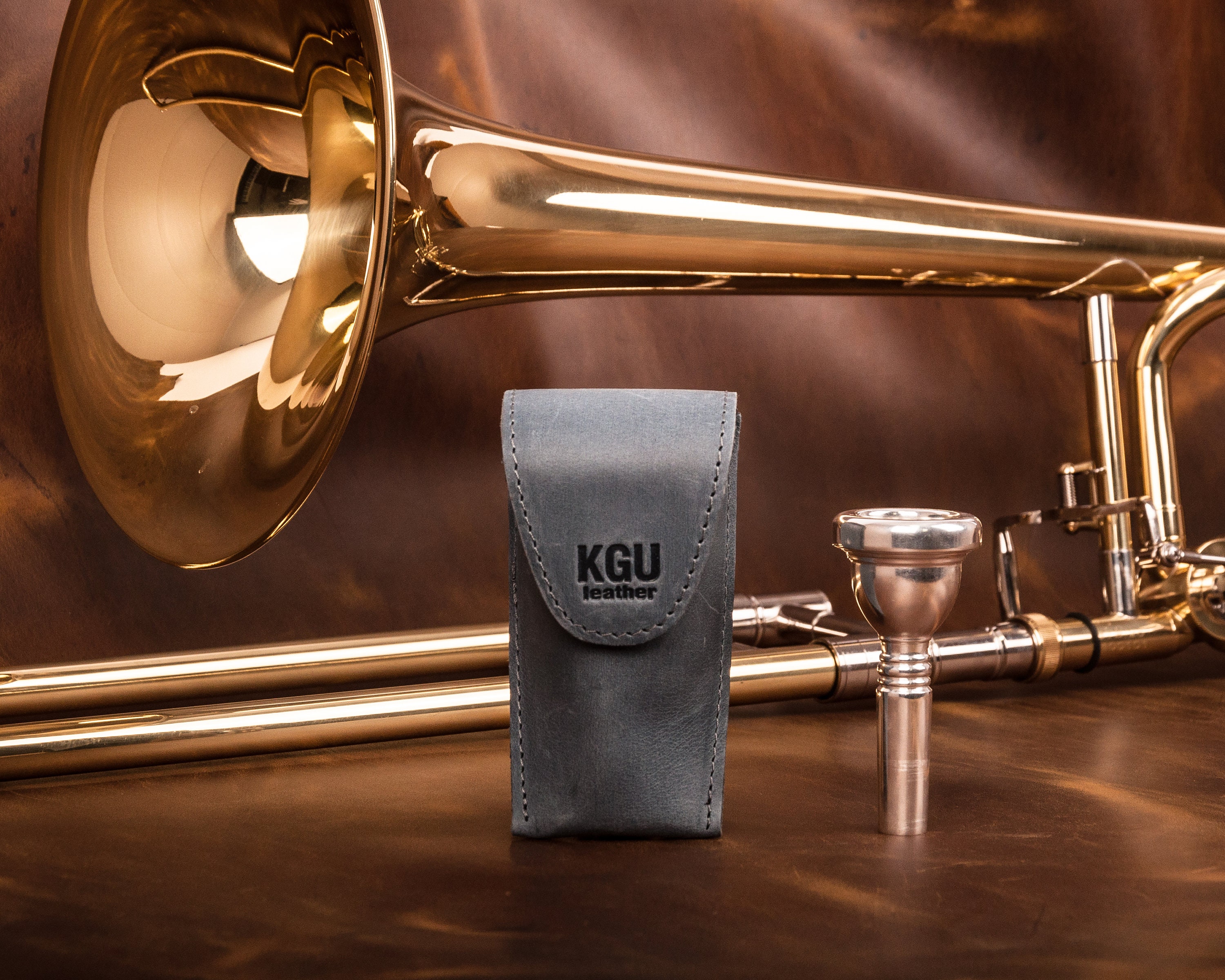 Trombone / Euphonium Mouthpiece Pouch Kgubrass SINGLE Etsy UK