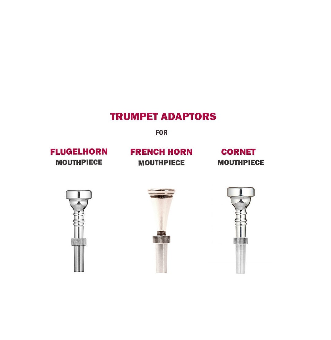 Trumpet Adapters for Flugelhorn, French Horn, Mouthpiece