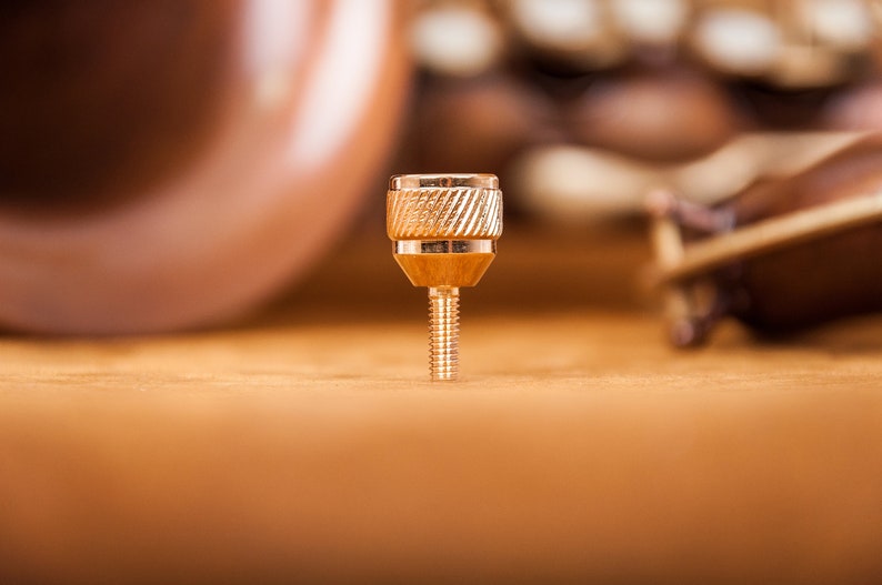 Yamaha Saxophone HEAVY Neck Screw. Kgubrass 135. 24K Gold Plated. 6