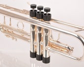 HEAVY Trumpet Trim Kit Valve Set Black Edition by Kgumusic HEAVY Trumpet Trim Kit Valve Set Black Edition by Kgumusic