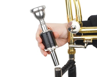 Optimizer for Trombone with LARGE SHANK mouthpiece Practicing and playing without Excessive Mouthpiece Pressure