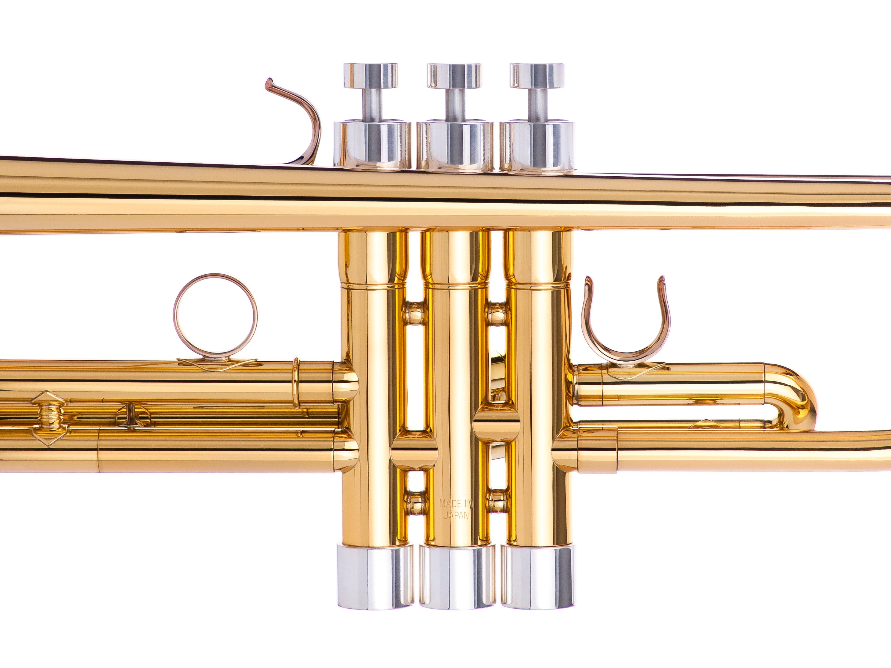 Curry CCAPS Trim Kit #1 (3個セット) HEAVY Trumpet Trim Kit. 998 Silver Plated. Kgumusic