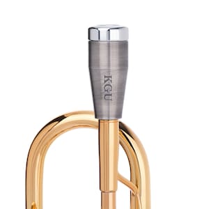 Trumpet Mouthpiece Booster KGUBrass. CLASSIC. 998 Silver (Brushed)