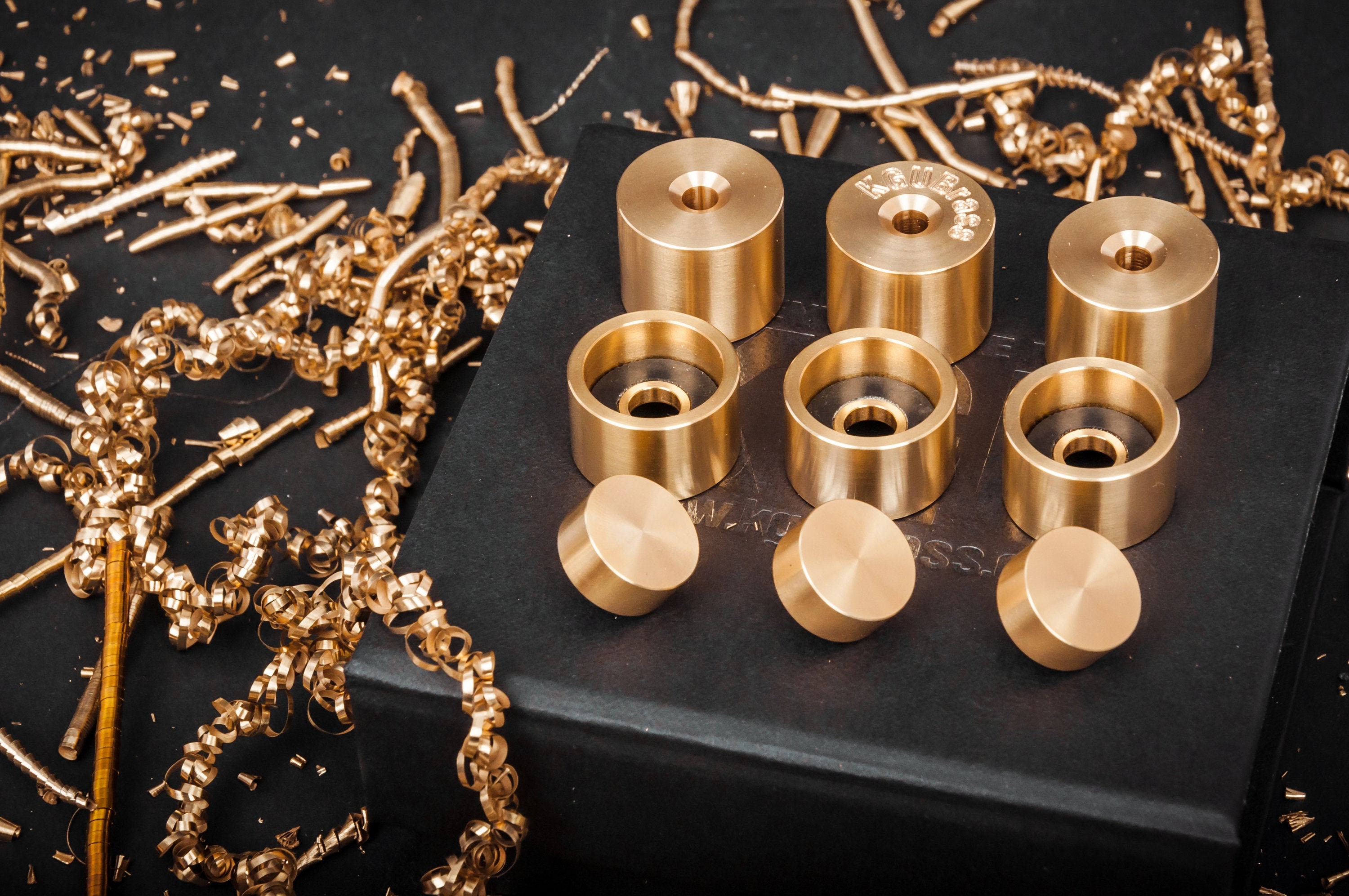 KGUBrass Custom trim kit for Bach Med. Raw Brass –