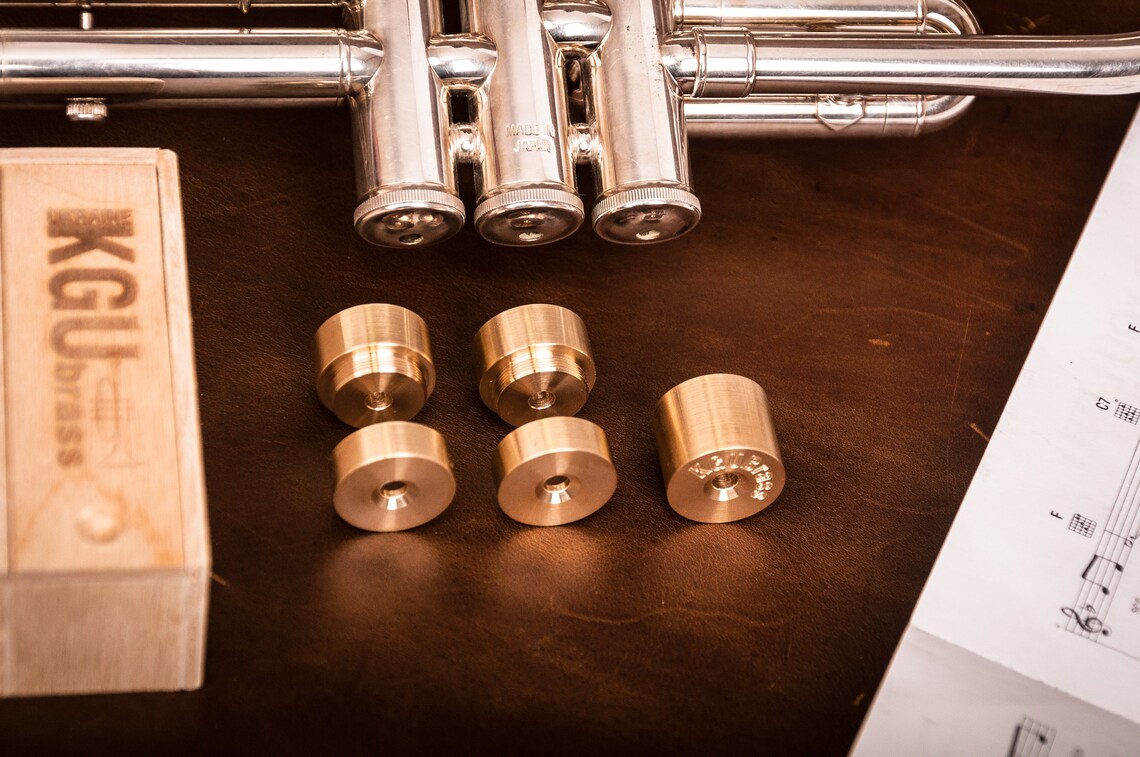 Yamaha Trumpet MODULE Bottom Valve Caps. Raw Brass. Kgubrass Etsy