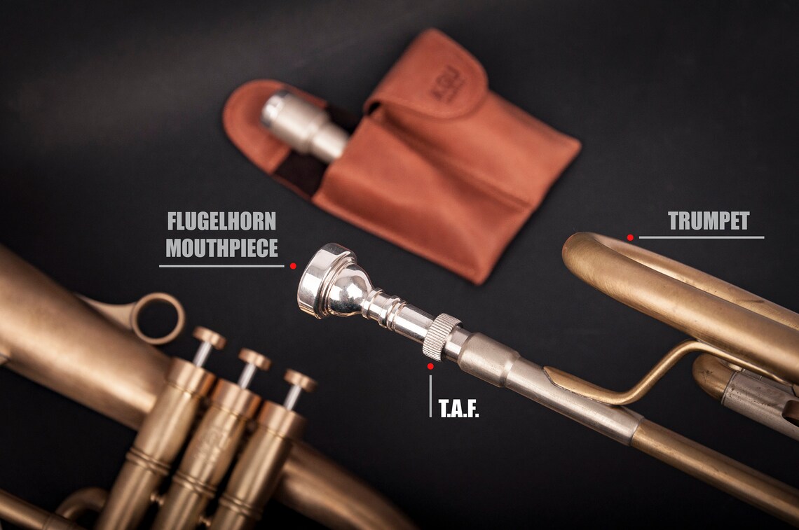 T.A.F Trumpet Adapter for Flugelhorn Mouthpiece Etsy