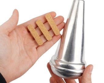 Trumpet Mute Cork Replacement - 3-Pack with Adhesive