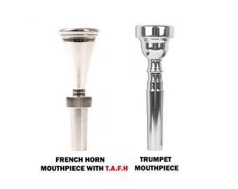 T.A.FH - Trumpet adapter for french horn mouthpiece. KGUmusic