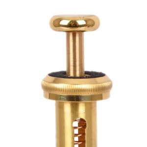 Solid Brass Trumpet Valve Stems by KGUmusic Set of 3 parts. Trumpet detalis Trumpet accessories