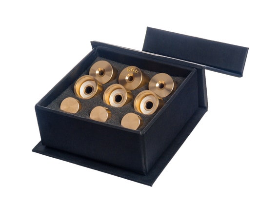 Trumpet HEAVY Trim Kit. Raw Brass Finish by Kgumusic. Personalized