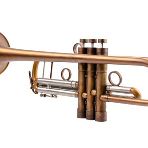 Yamaha YTR-800G Vintage Trumpet customized by KGUmusic image 3