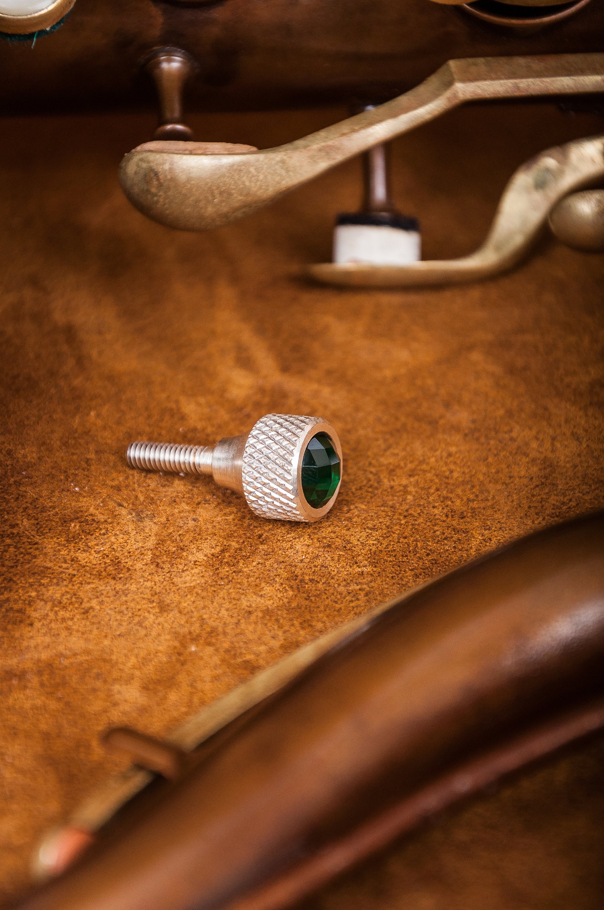 Yamaha Saxophone HEAVY Neck Screw. Kgubrass 143. 998 Silver Brushed. 6