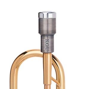 Trumpet Mouthpiece Booster KGUBrass. ROCKET. 998 Silver (Brushed)