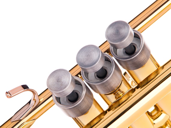 HEAVY Trumpet Trim Kit. 998 Brushed Silver Plated. Kgumusic
