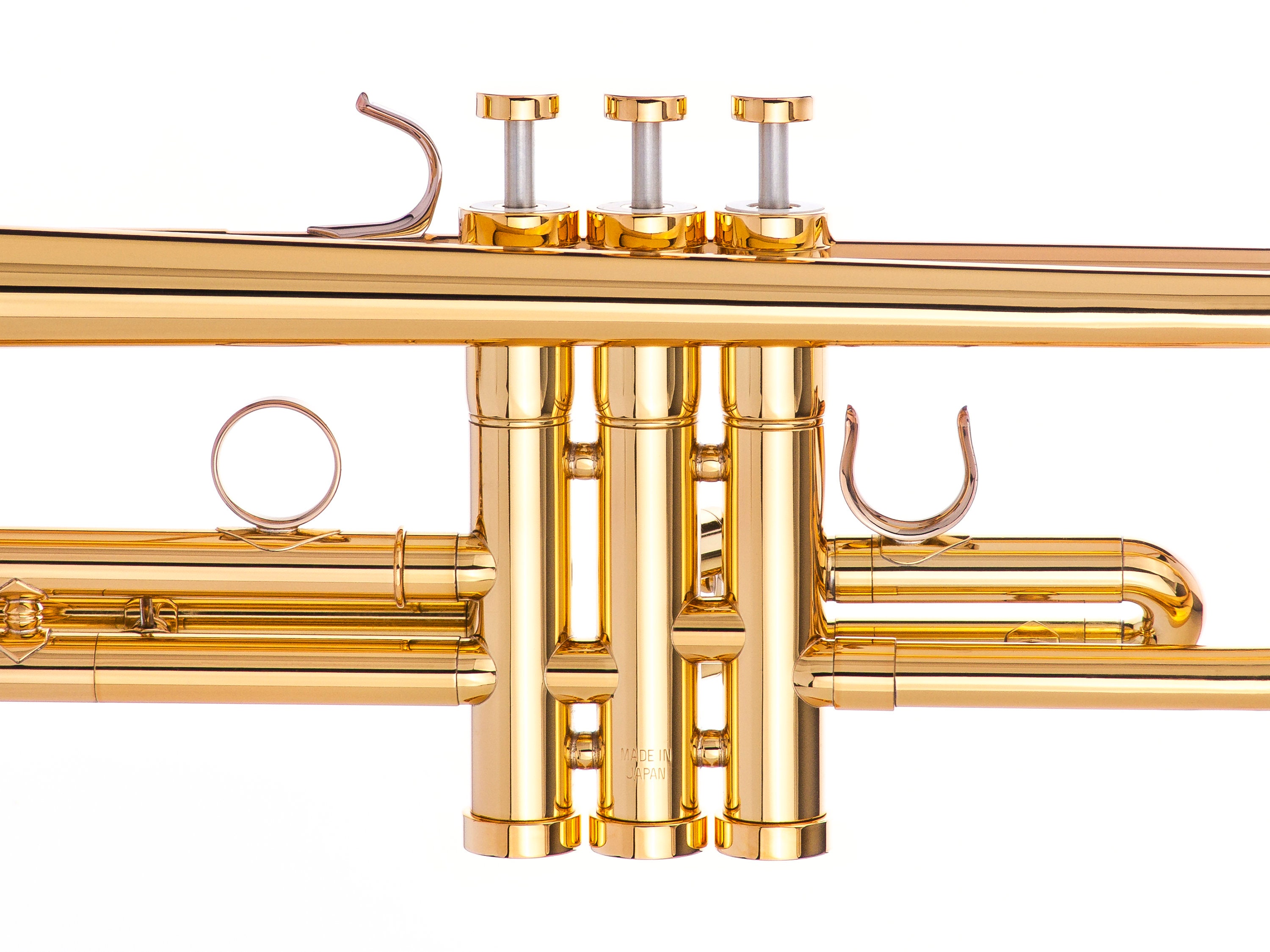 Bach Trumpet LIGHT Trim Kit: 24K Gold Plated for Stradivarius, New